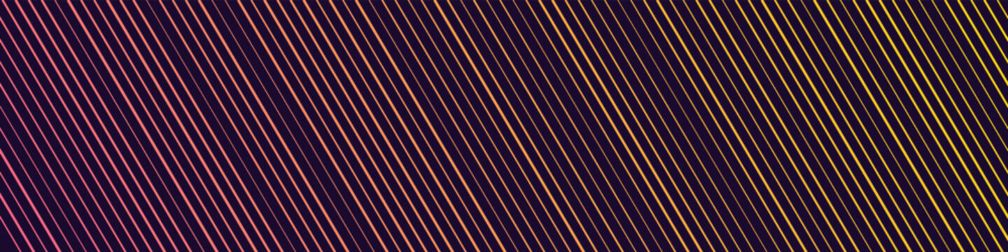 Diagonal lines pattern. Geometric stripes background. Colorful gradient texture.