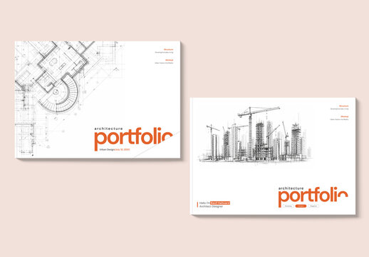 Architecture Portfolio Cover Layout