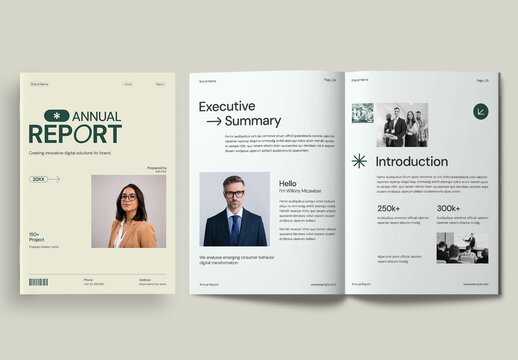 Annual Report Template