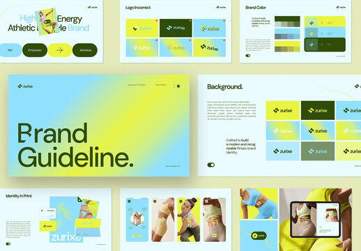 Modern Brand Guidelines Presentation Template