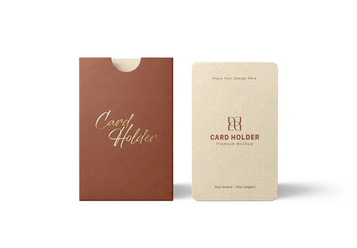 Card Holder Mockup