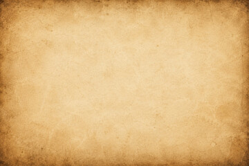 Obraz premium Aged parchment paper texture with mottled tan and brown coloration.