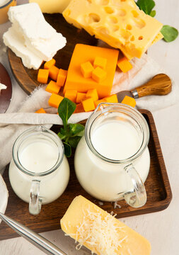 Fresh dairy products.