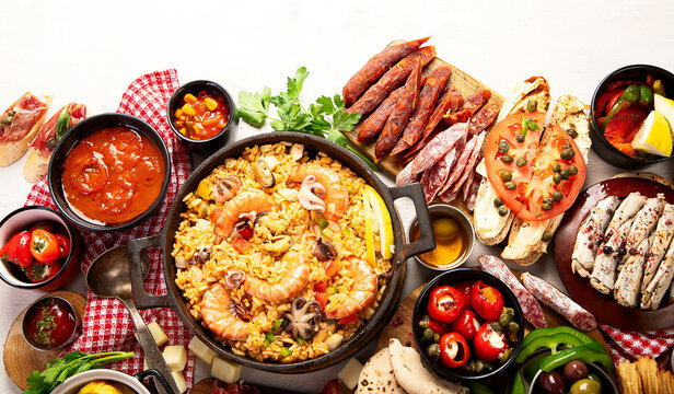 Typical spanish food.