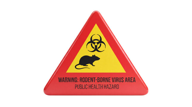 warning rodent borne virus area