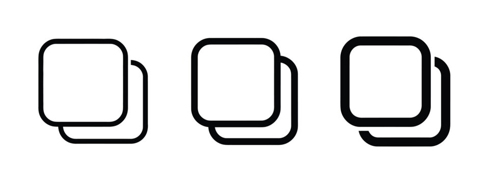 Copy Duplicate Layer Icon for Web Interfaces, Mobile Applications, Presentations and Infographic Design