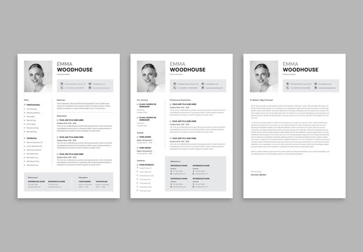 Clean Resume Layout