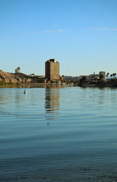 Colorado River and Laughlin Cityscape 

