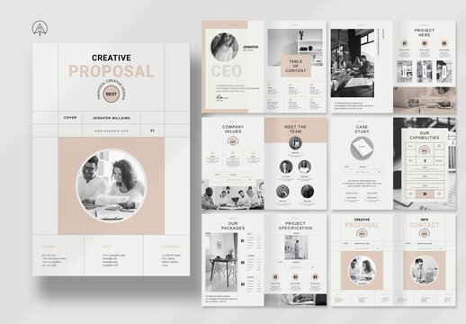 Creative Proposal Brochure Template