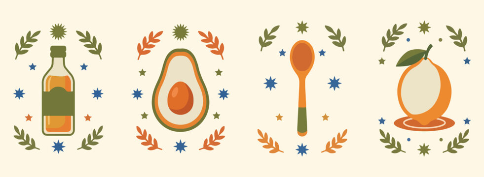 Sliced fresh healthy avocado, wooden kitchen serving spoon, organic food ingredient, sustainable healthy eating, culinary preparation tool, nutrition and diet, artistic kitchenware illustration
avocad