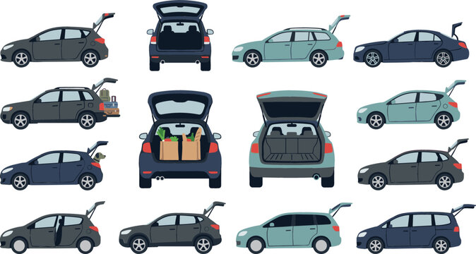 set of cars