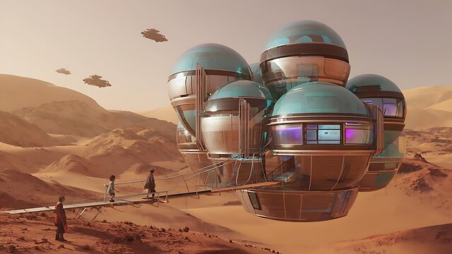 Futuristic Desert Dwelling