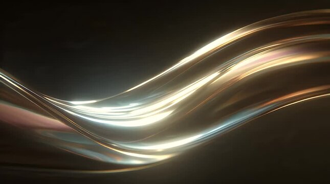 Abstract Light Trails with Dynamic Flow and Motion Effect