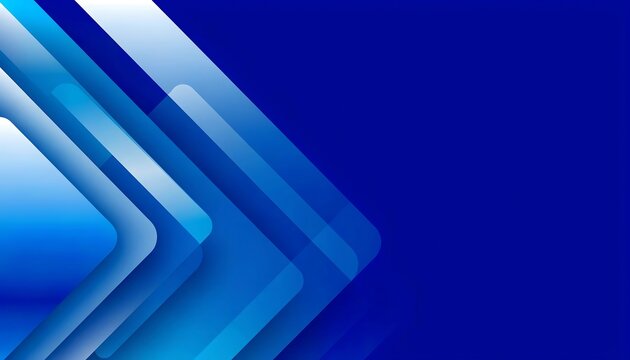 Abstract geometric shapes with gradient blue and white color scheme design