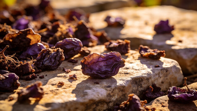 comfrey. Fresh green herbal paste on a linen cloth, a natural remedy prepared. lifestyle magazines, social media lookbooks, designed for influencer and brand collaborations.