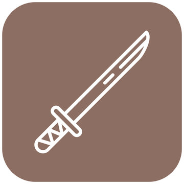 Ninja Sword Icon