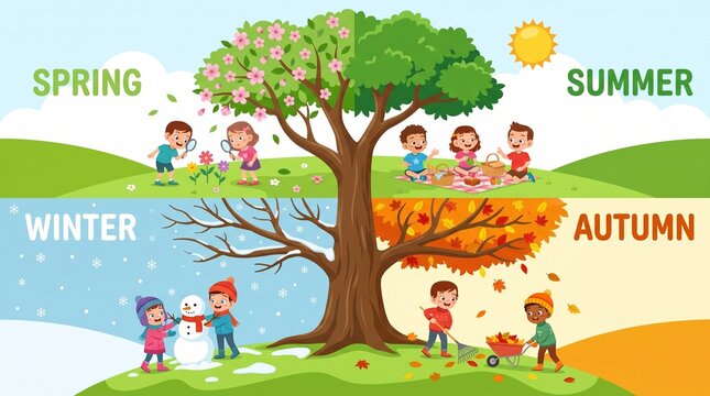 Four seasons tree cycle