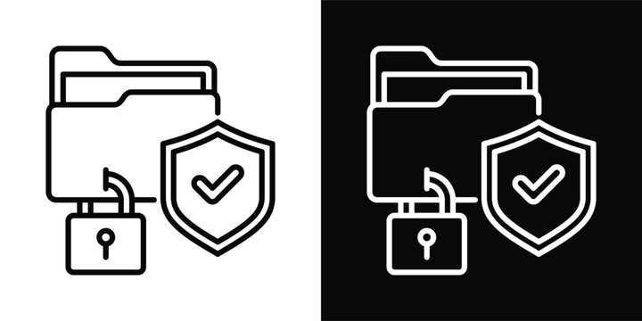 Security Policy black and white background style collection