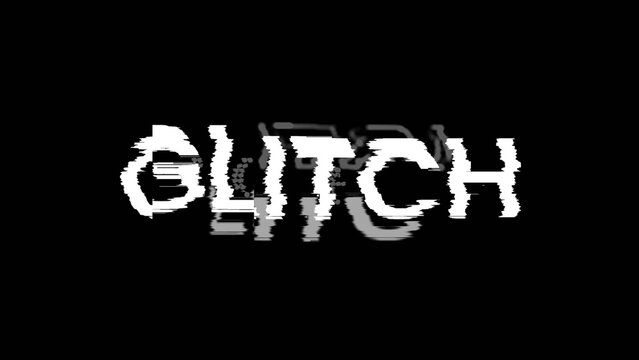 Digital Signal Glitch Title