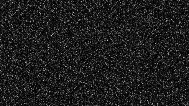 Monochrome white noise tv static film grain glitch texture background