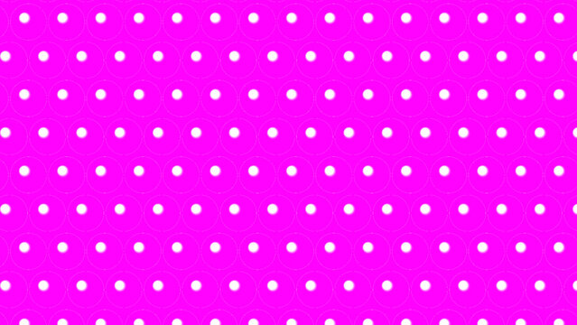 Bright pink led dot matrix grid pattern