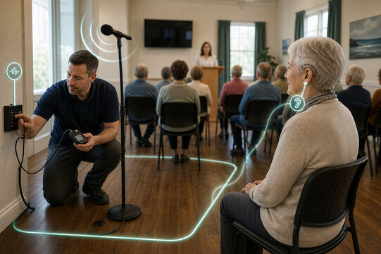 Hearing Loop Installer Maps Accessible Sound