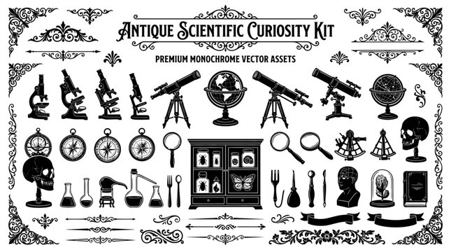Vintage Scientific Laboratory Equipment Collection.