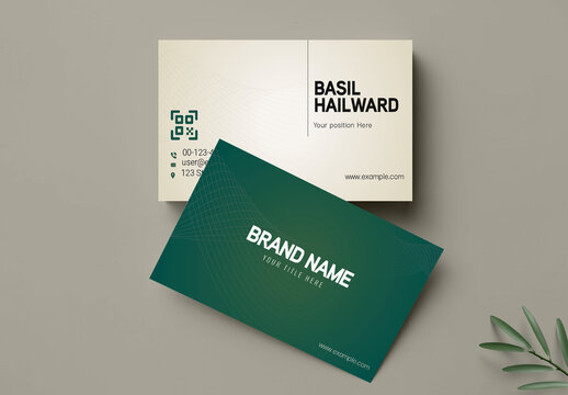 Creative Business Card Template Layout