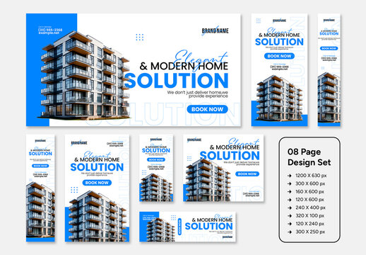 Modern Real Estate Social Media Banner