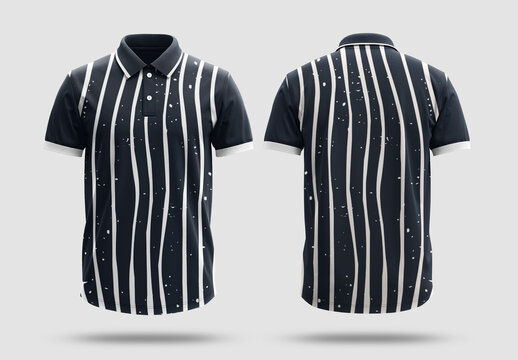 Classic Polo Shirt Design Template
