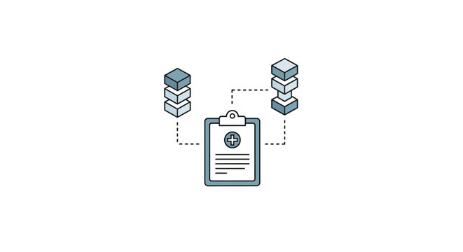 Database clipboard with syncing blocks.