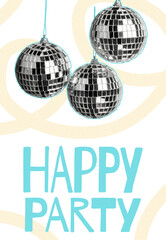 Obraz premium Happy celebration with decorations for birthday event in party atmosphere