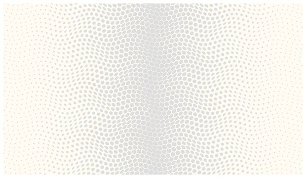 Abstract geometric pattern with hexagonal and circular shapes seamless texture design