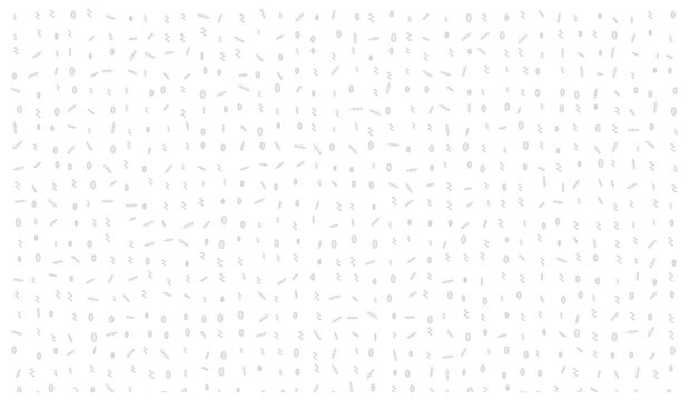 Abstract Pattern Of Tiny Binary Code Characters Scattered Randomly