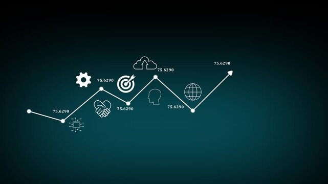 Businessman rocket launch investment growth, planning and starting corporate business start up aiming objective value development leadership and customer target group.4k motion graphics video