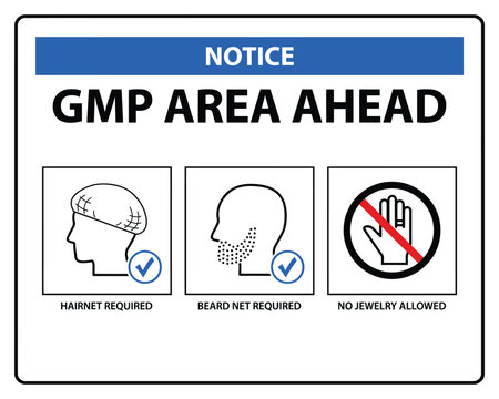 Safety Icons For Hairnet Beardnet And Jewelry Restrictions Flat Vector