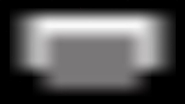 Minimalist Gray Geometric Shape Representing a Soft Focus Abstract Form on a Deep Black Background for Modern Graphic Design Projects