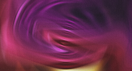 Abstract background with swirling purple and pink liquid texture and grainy effect © HelalUddin