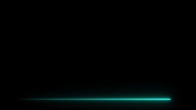 Abstract glowing neon lines waving copy space. neon line abstract motion background. animated moving led light screen box projection.