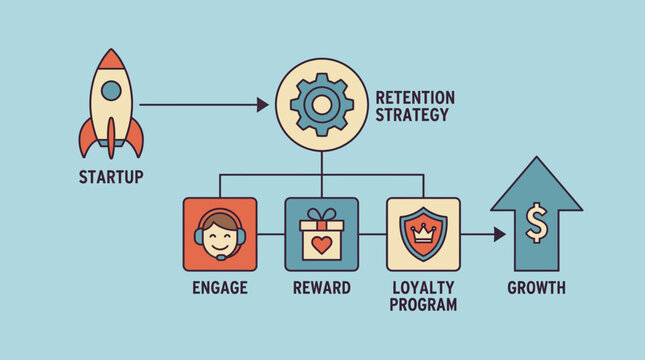 Startup Customer Retention Strategy with Loyalty Program Design