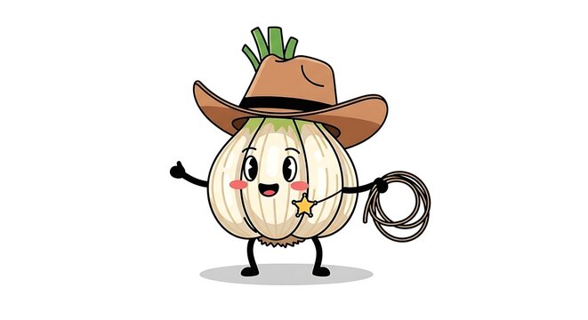 Cartoon donkey with clock head illustration.