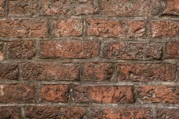 Obraz premium BRICK - Medieval wall of a Gothic building