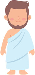 Obraz premium Hajj Pilgrimage Illustration