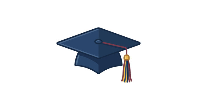 Graduation Cap with Tassel - Symbol of Academic Achievement and Education