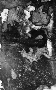 Black and White Abstract Grunge Texture Background