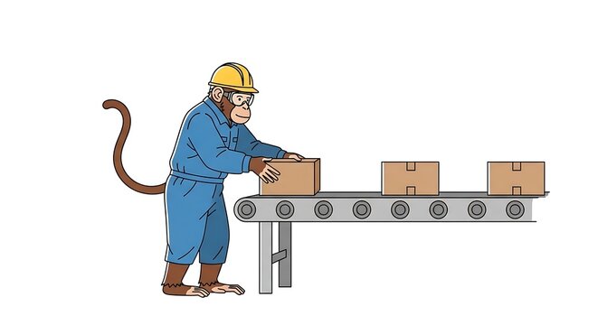 Woman holding clipboard checking inventory boxes.