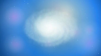 Abstract cosmic nebula background with stars © yanto