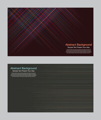 Fototapeta premium Abstract vector background featuring dynamic line structures, visual rhythm, and continuous geometric flow. Ideal for websites, presentations, banners, cover page, and corporate branding.