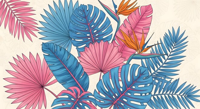 seamless pattern with feathers
