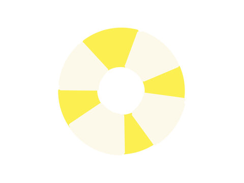 浮き輪　イラスト
